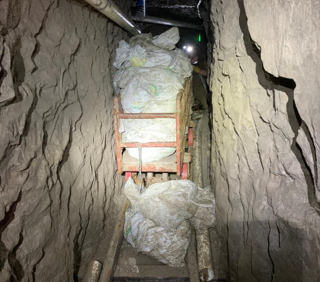 Encontraron el túnel más extenso y sofisticado en la frontera