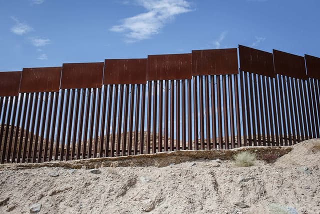 Trump Wants to Paint Border Wall Black to Deter Crossings