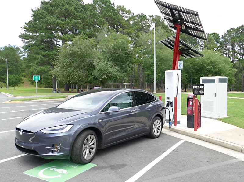 TExas EV charging station