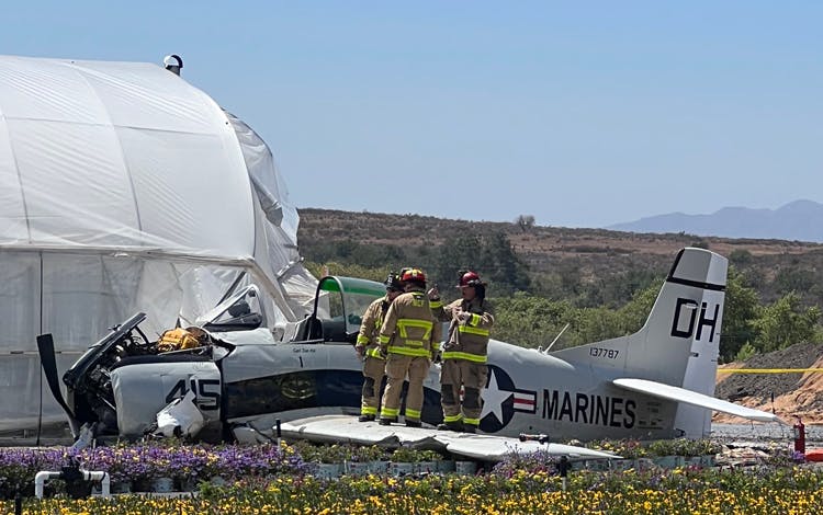 Fallbrook airplane crash