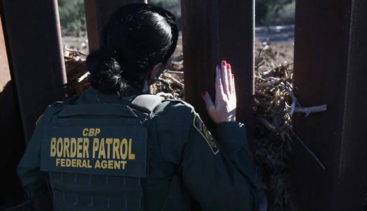 Border Patrol female agent